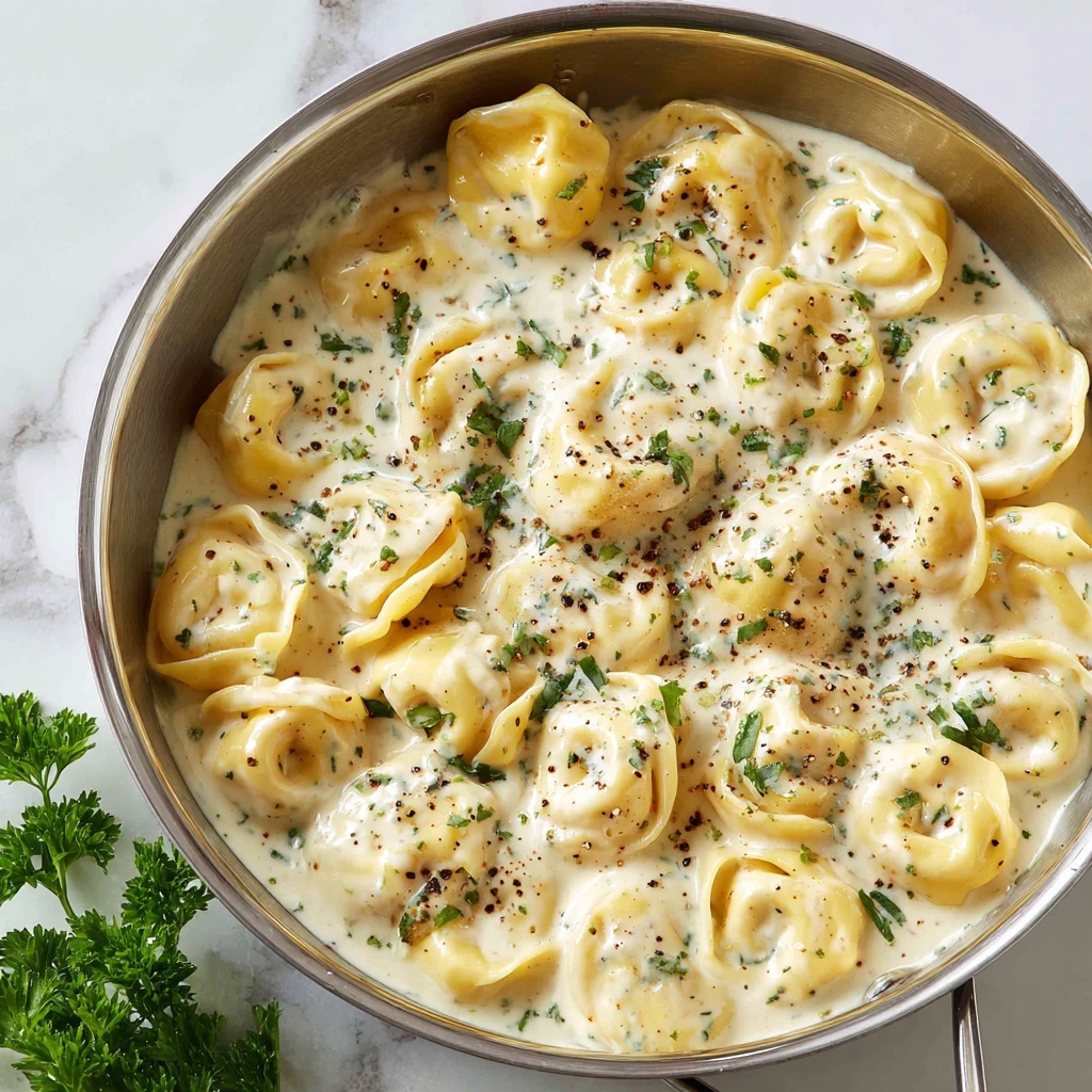 Tortellini Alfredo Recipe - Recipe Image