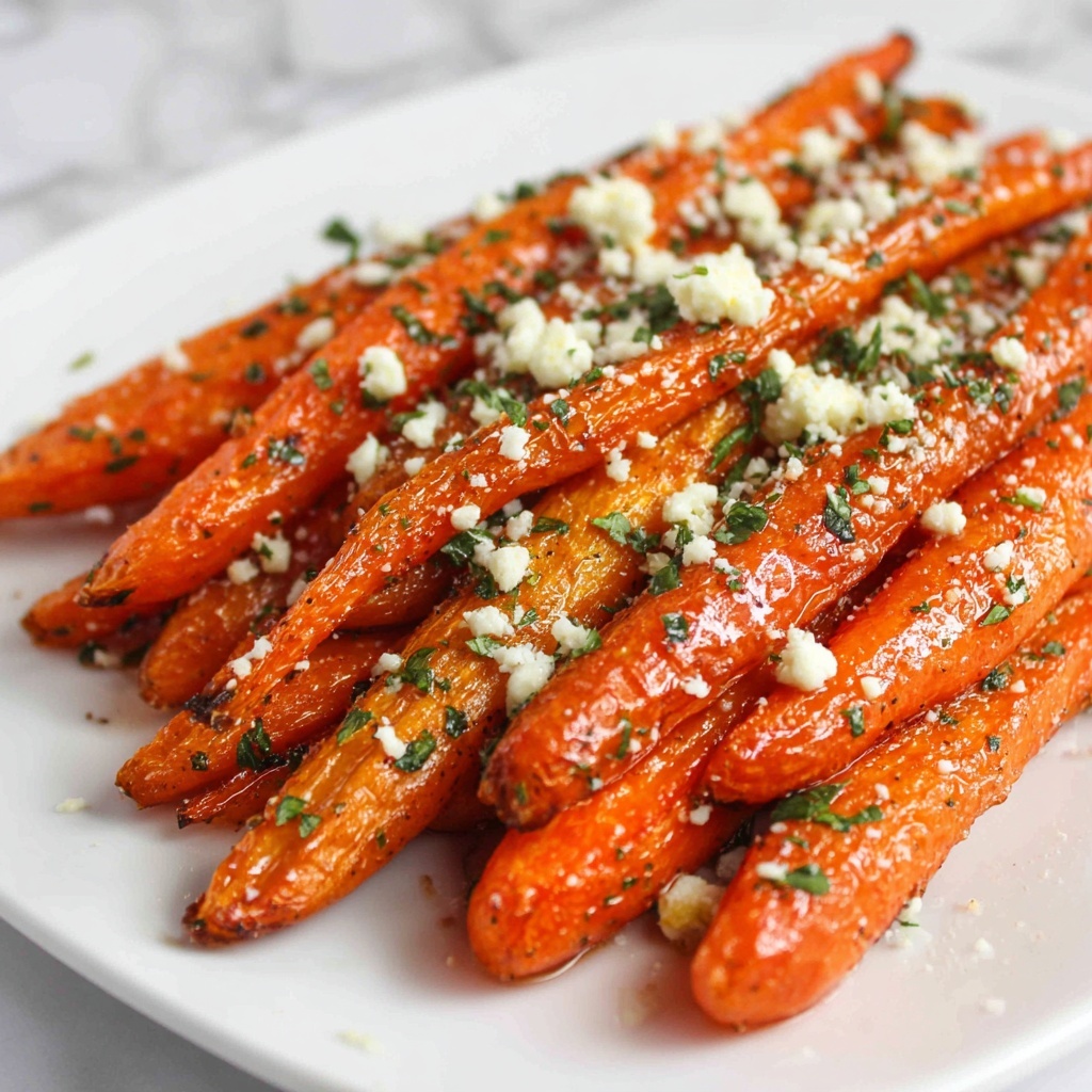 Parmesan Garlic Roasted Carrots Recipe - Recipe Image