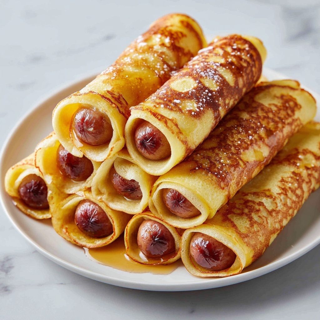 Sausage French Toast Roll-Ups Recipe - Recipe Image