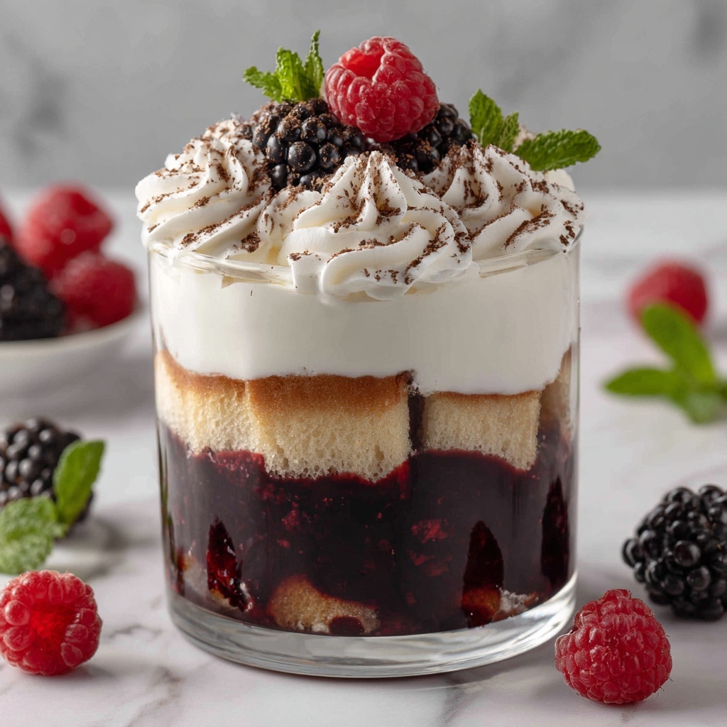 Berry Tiramisu Trifle Recipe - Recipe Image
