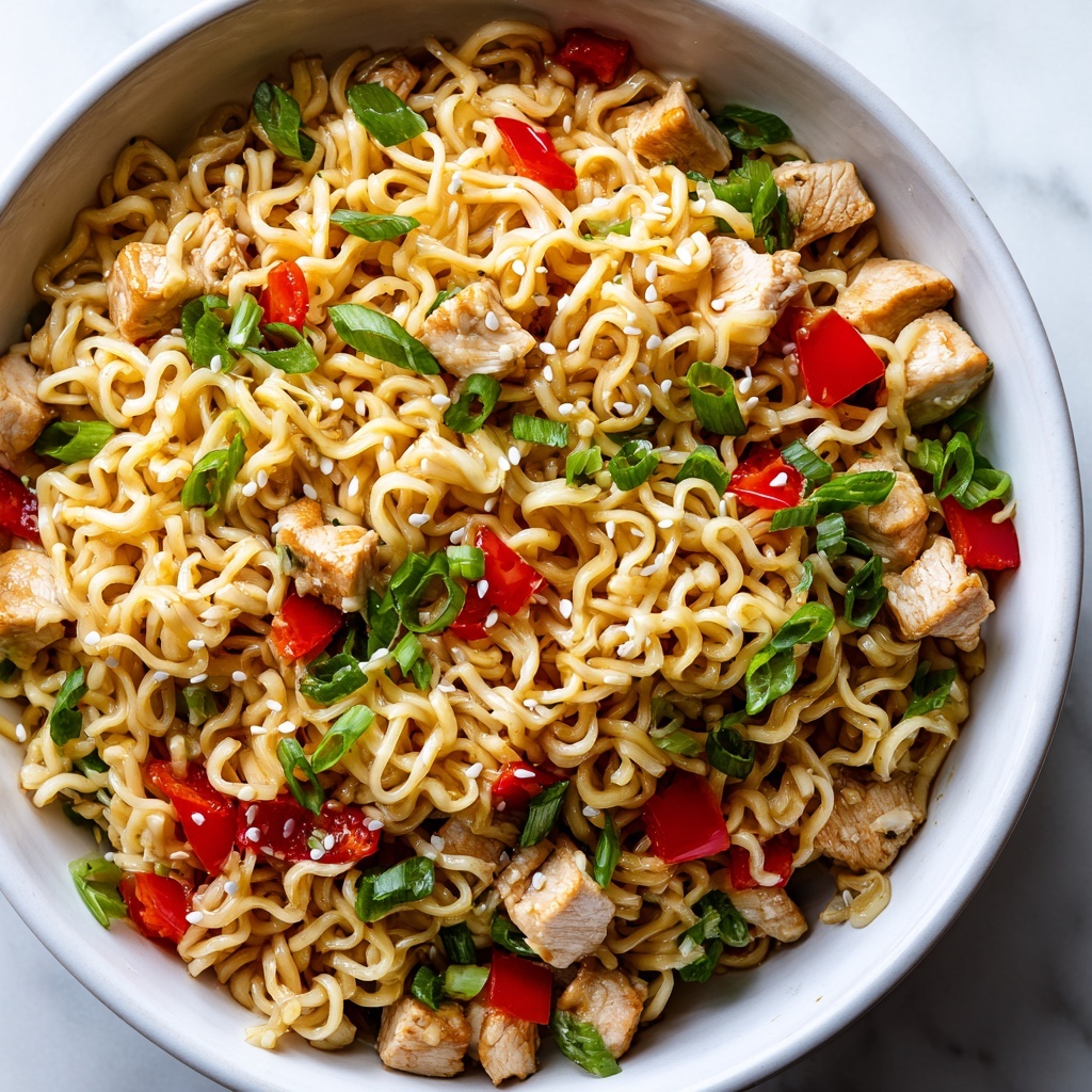 Chicken Ramen Stir Fry Recipe - Recipe Image