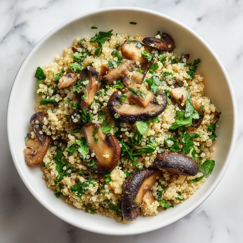 Morel Mushroom and Quinoa Salad Recipe - Recipe Image