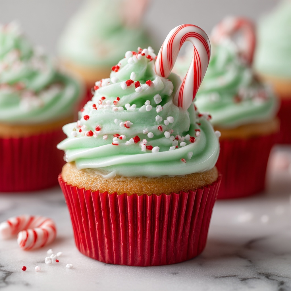 Easy Christmas Cupcakes Recipe - Recipe Image