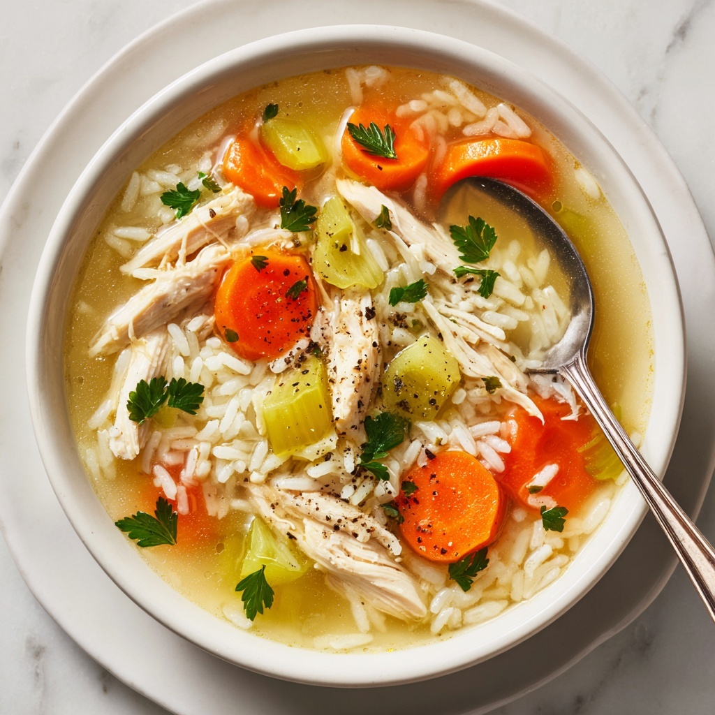 Chicken and Rice Soup Recipe - Recipe Image