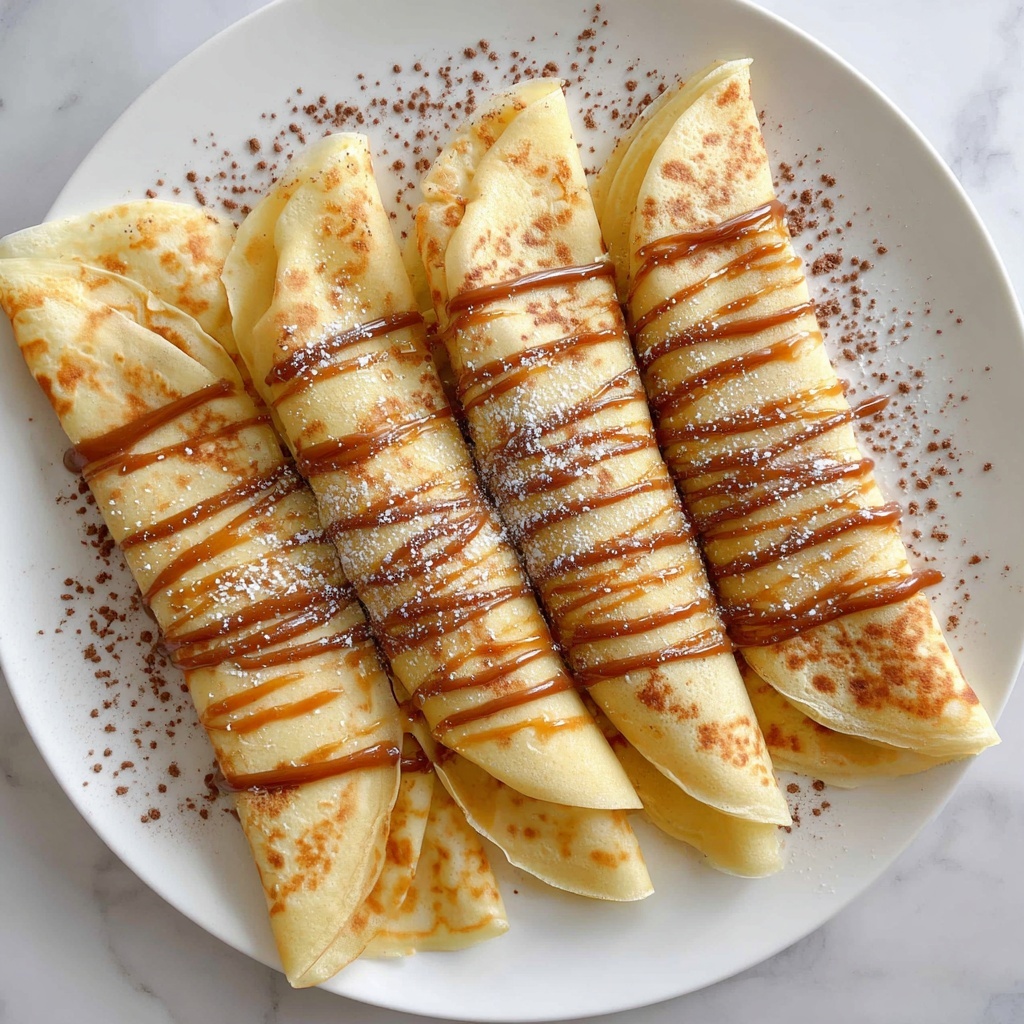 Cinnamon Roll Protein Crepes Recipe - Recipe Image
