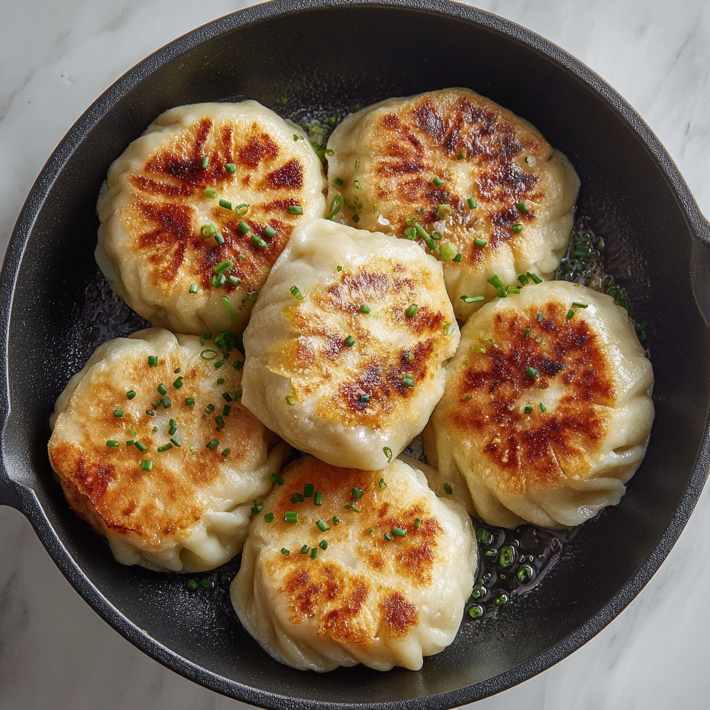 Pan-Fried Cabbage and Noodle Buns Recipe - Recipe Image