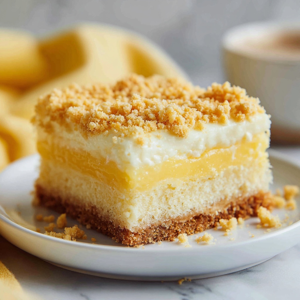 Lemon Cream Cheese Coffee Cake Recipe - Recipe Image