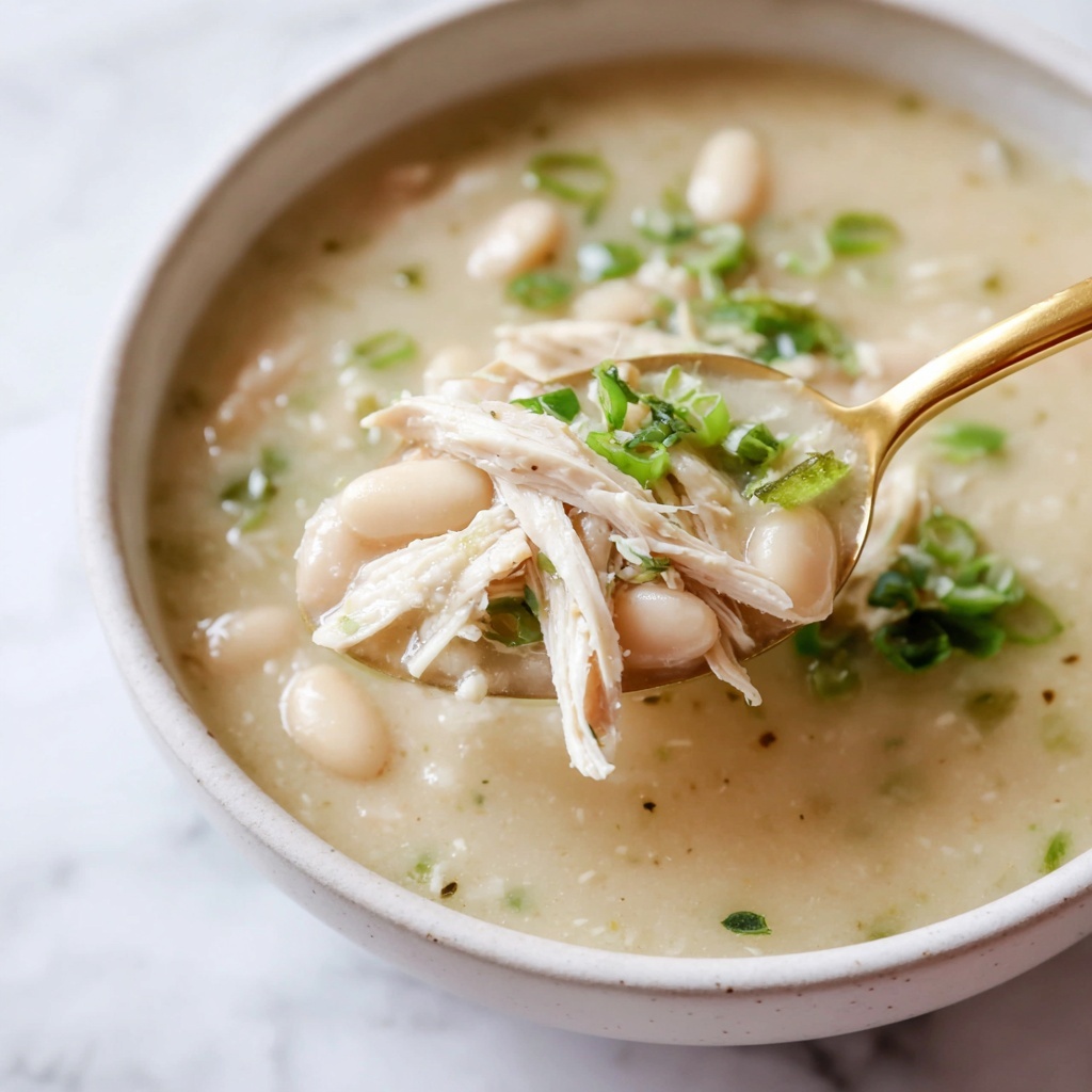 Creamy White Chicken Chili Recipe - Recipe Image