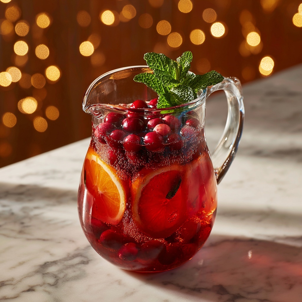 Festive & Flavorful Frost Christmas Punch Recipe - Recipe Image