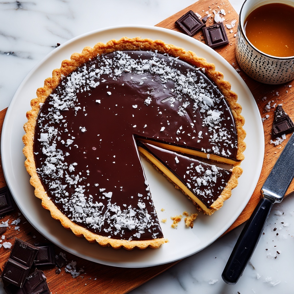 Dark Chocolate Tart Recipe - Recipe Image