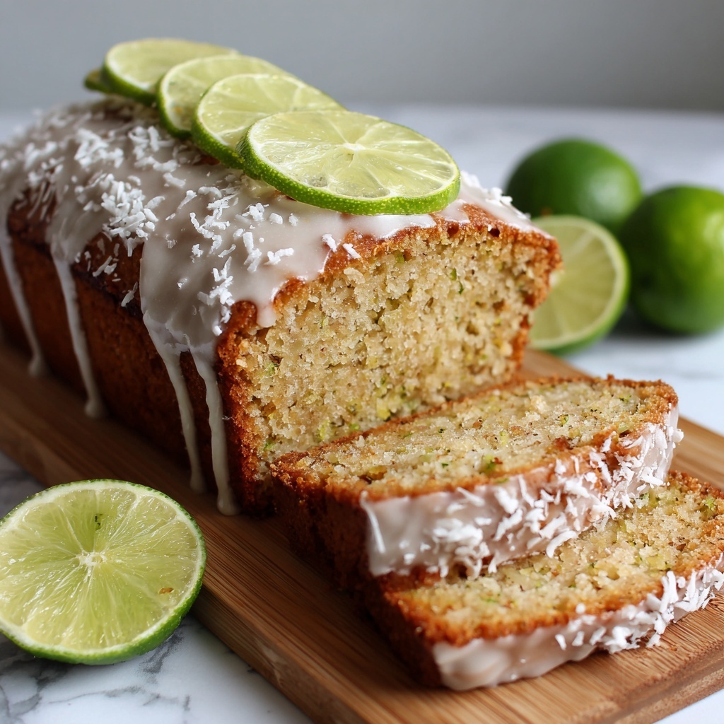Coconut Lime Mini Loaf Cakes for Tropical Delight Recipe - Recipe Image