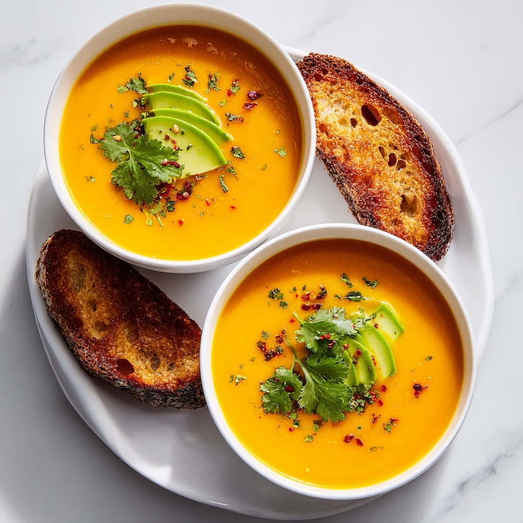 Easy Pumpkin Soup with Chipotle Grilled Cheese Delight Recipe - Recipe Image