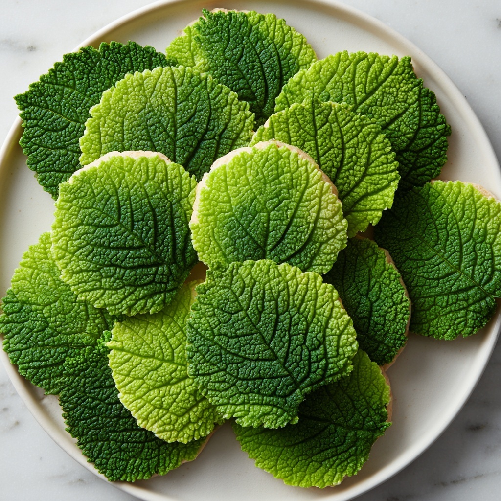 Pandan Cookies Recipe - Recipe Image