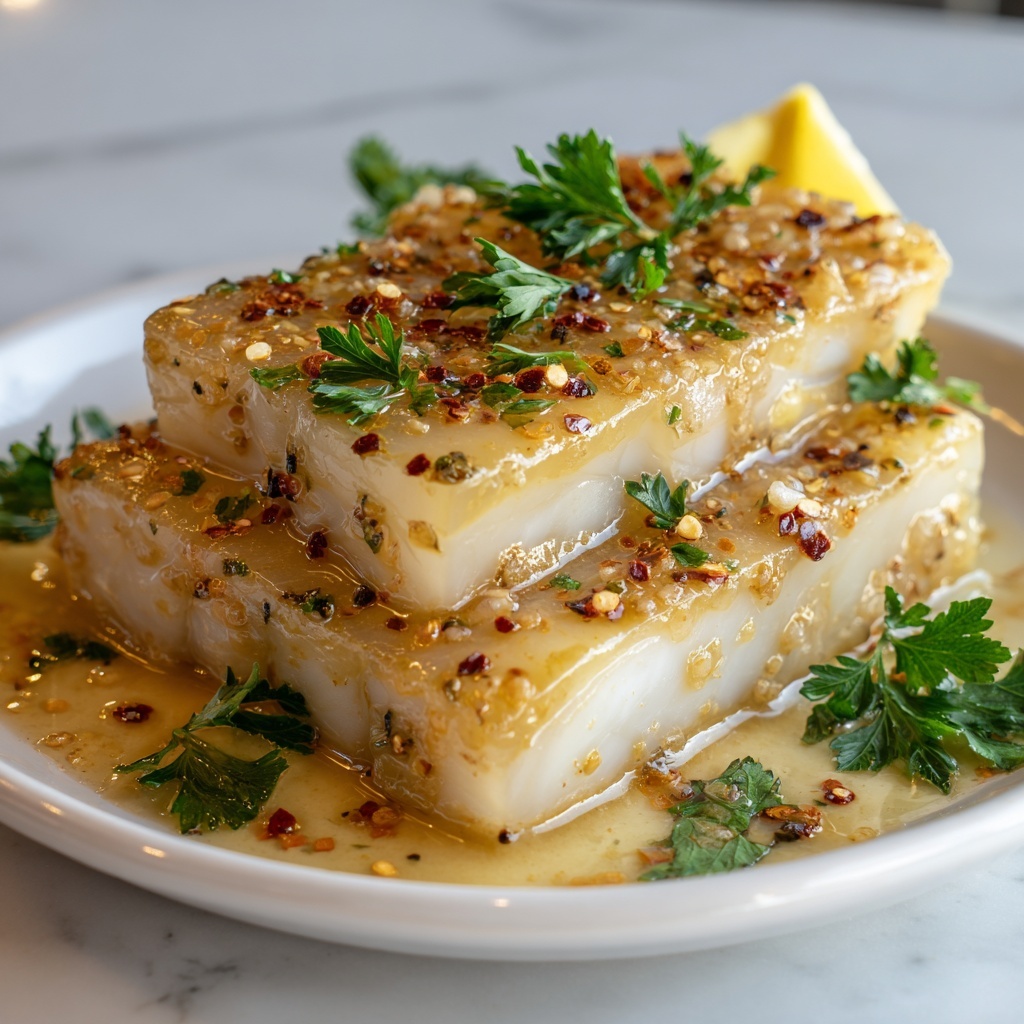 One-Pan Lemon Butter Tilapia: 22-Minute Delight to Savor Recipe - Recipe Image