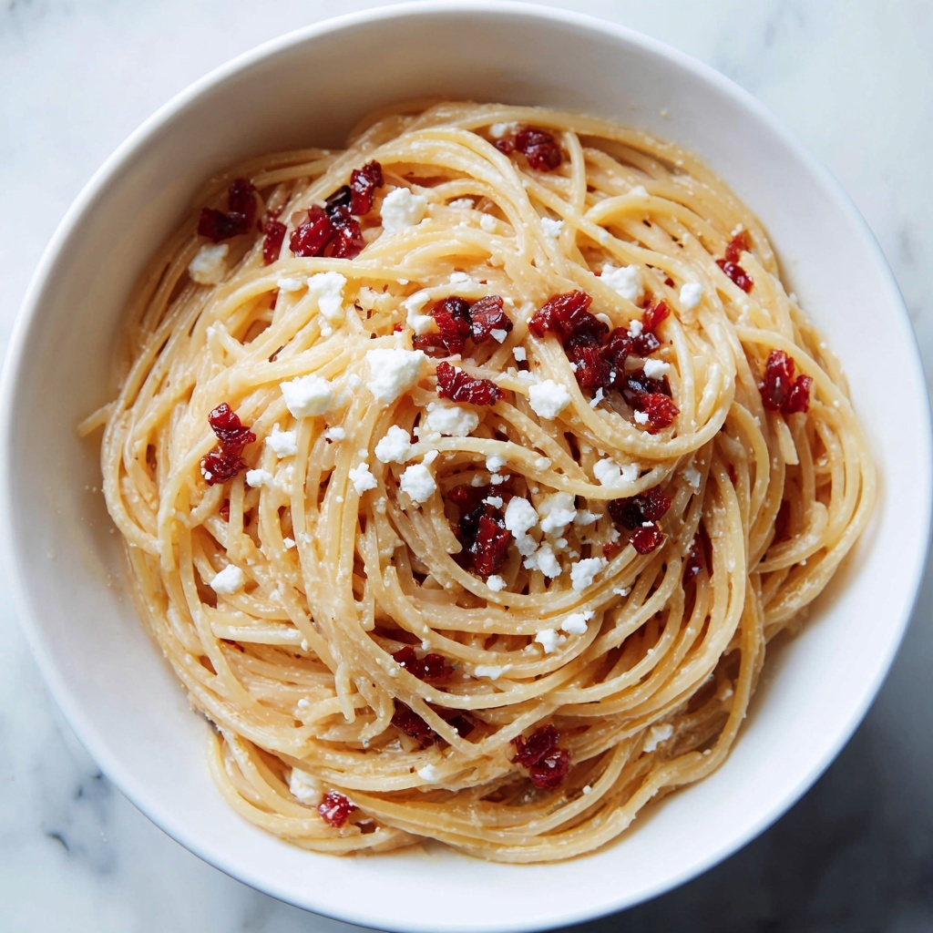 Creamy Sun-Dried Tomato Pasta: 5 Steps to Blissful Flavor Recipe - Recipe Image