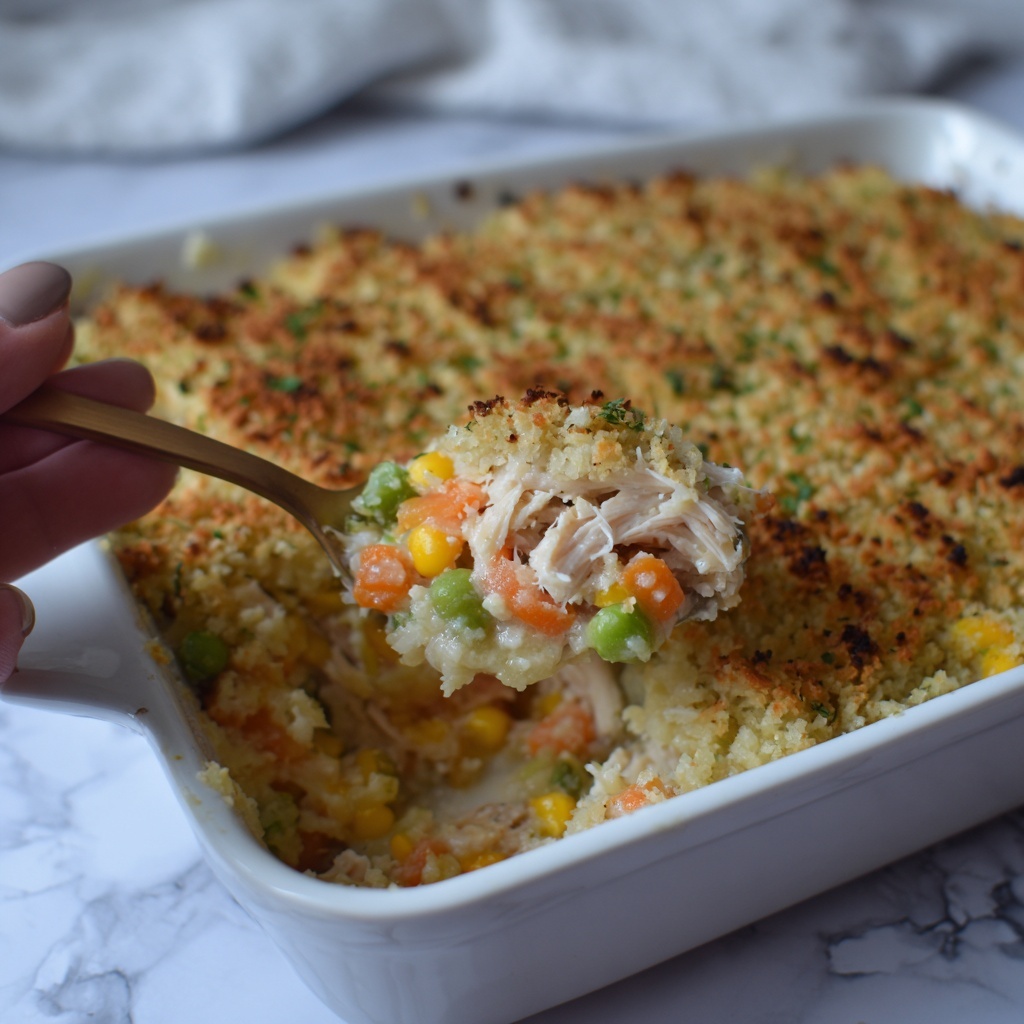 Chicken & Rice Casserole (Fast Version) for Stress-Free Nights Recipe - Recipe Image