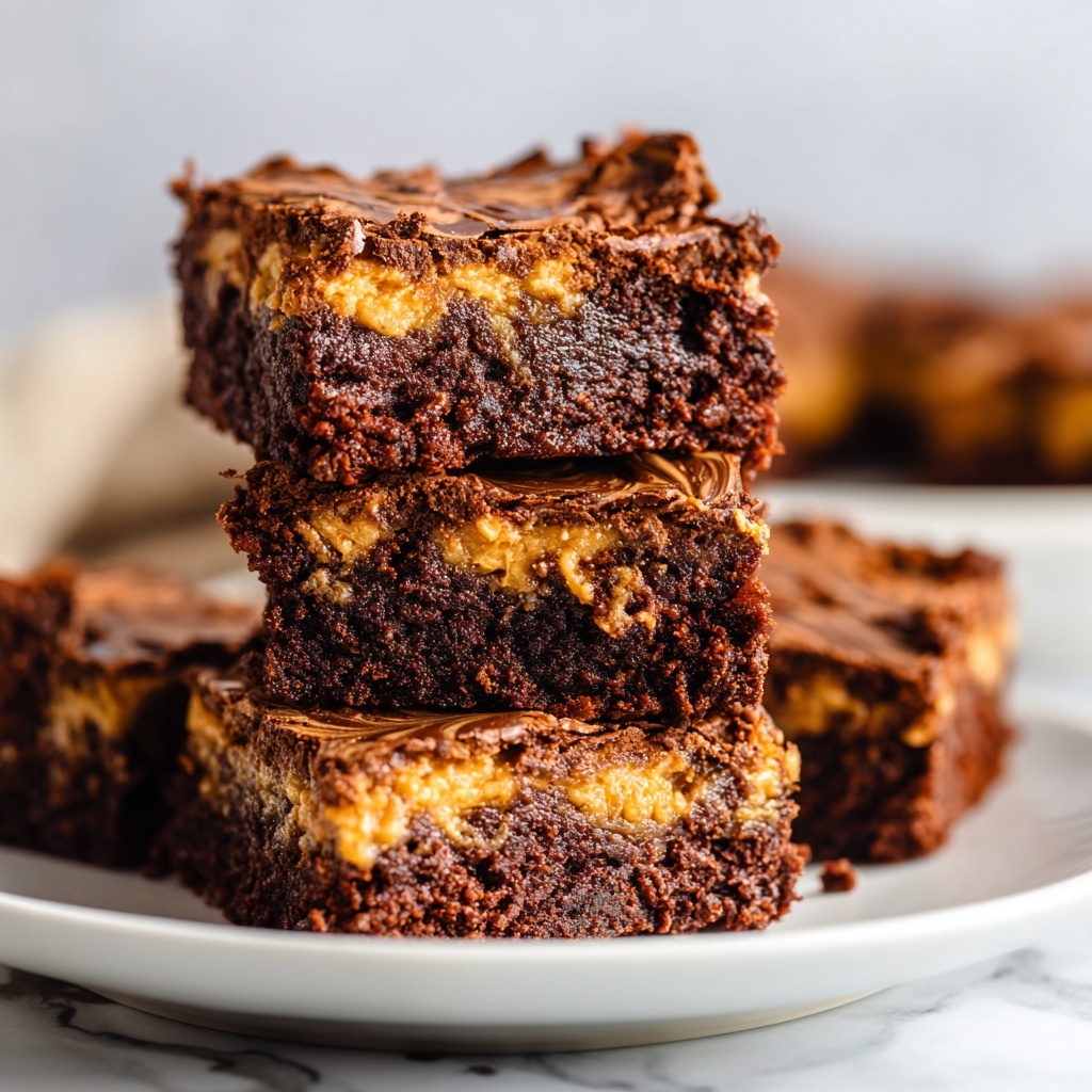 Pumpkin Chocolate Swirl Blondies Recipe - Recipe Image