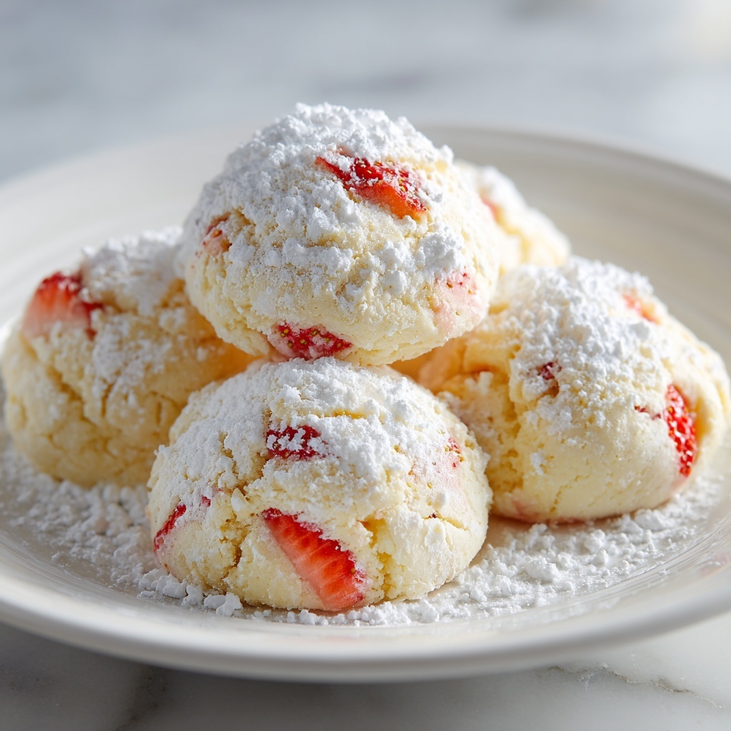 Strawberry Shortcake Cookies Recipe - Recipe Image