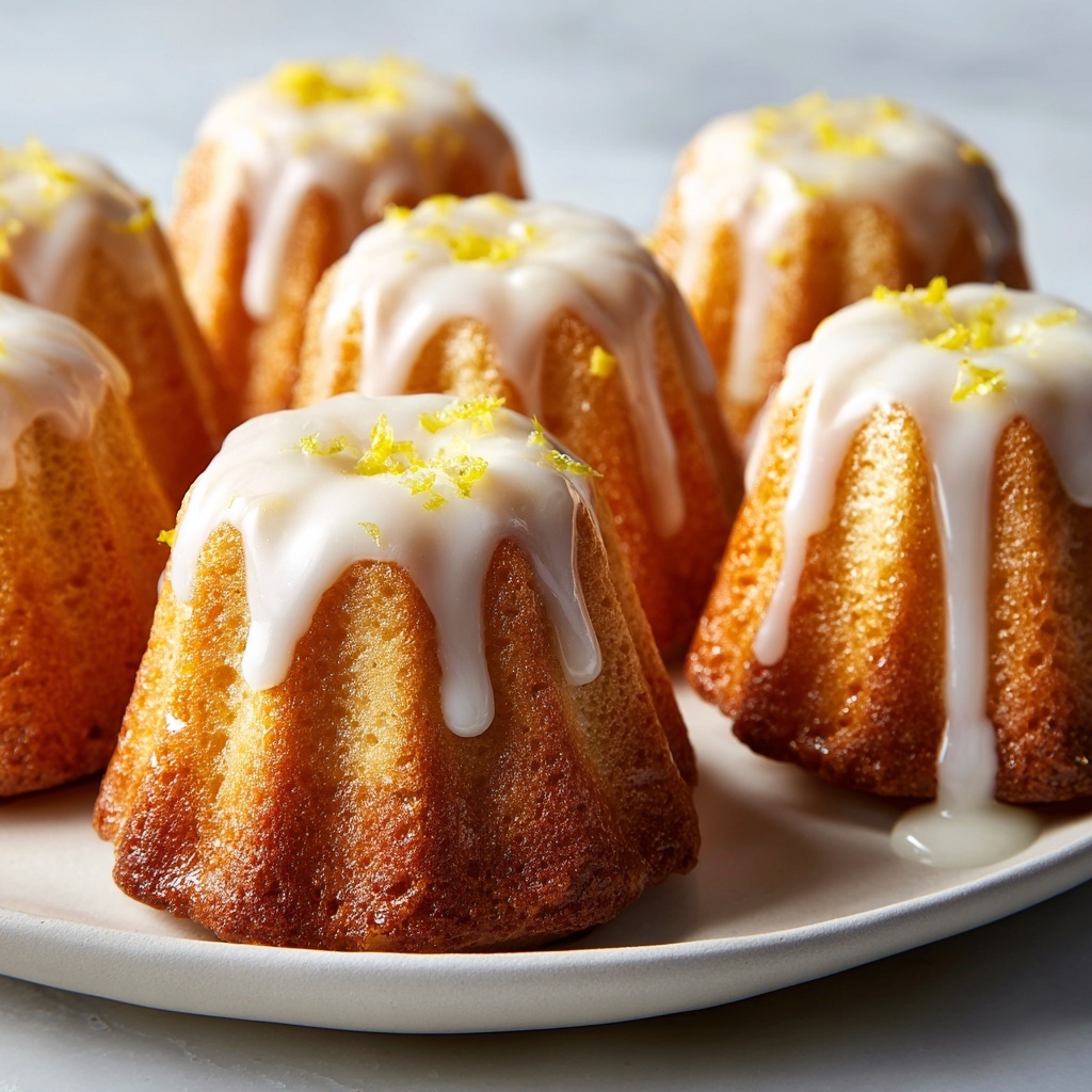 Mini Lemon Drop Cakes Recipe - Recipe Image