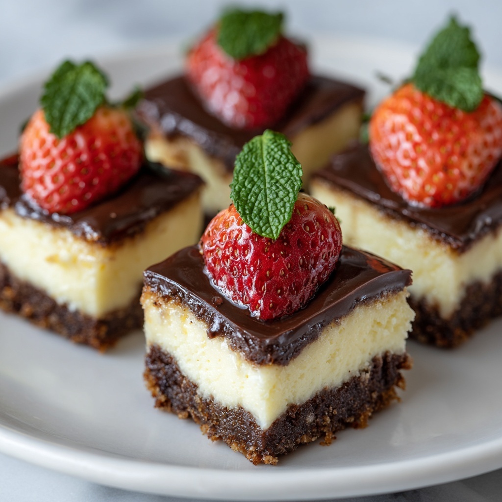 Mini Cheesecake Bites with Chocolate Coating Recipe - Recipe Image