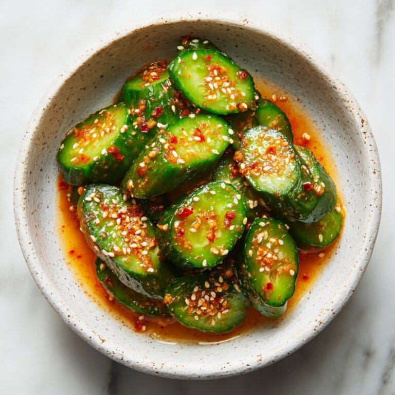 Crisp Asian Cucumber Salad Recipe