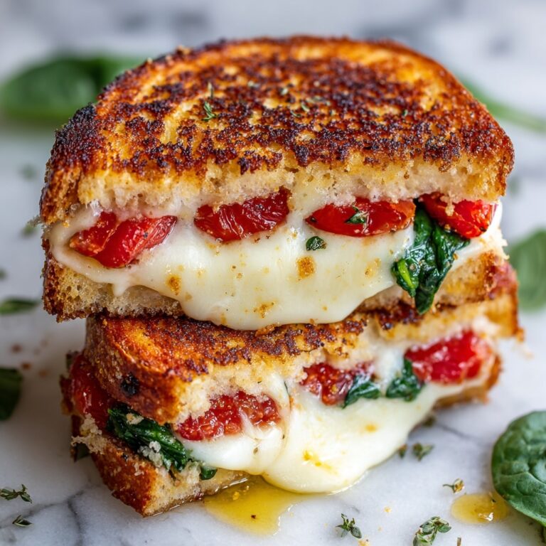 Caprese Grilled Cheese: A Fresh Twist on Comfort Bliss Recipe