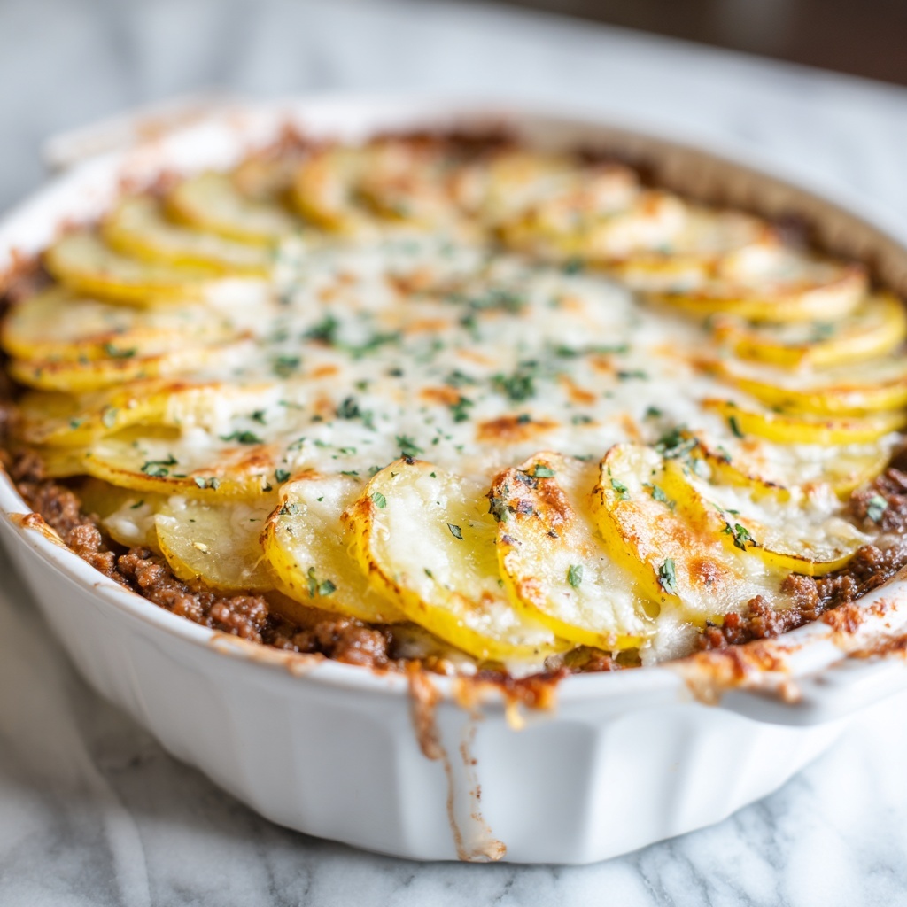 Cozy Hobo Casserole: Easy Comfort Food for Busy Nights Recipe - Recipe Image