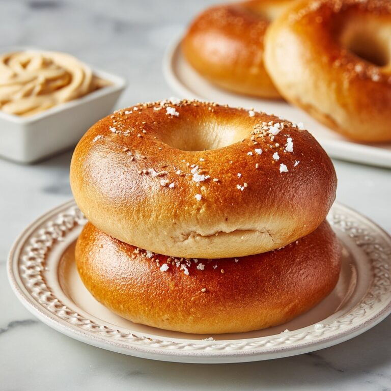 Pumpkin Sourdough Bagels with Creamy Pumpkin Bliss Recipe