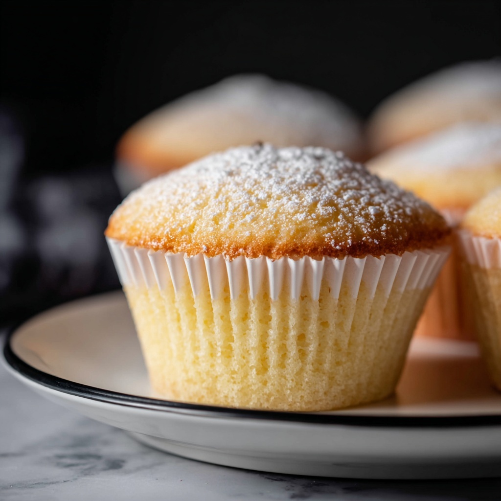 Japanese Cotton Cheesecake Cupcakes: A Light Dessert Delight Recipe - Recipe Image