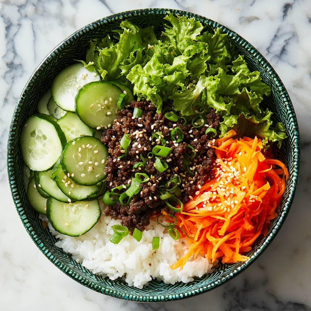 Quick and Savory Korean Ground Beef Bulgogi Rice Bowls Recipe - Recipe Image