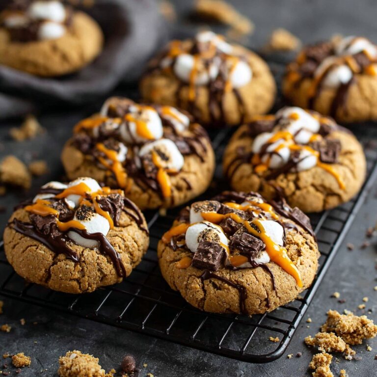Pumpkin S’mores Cookies Recipe