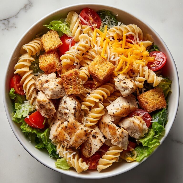 Chicken Caesar Pasta Salad Recipe