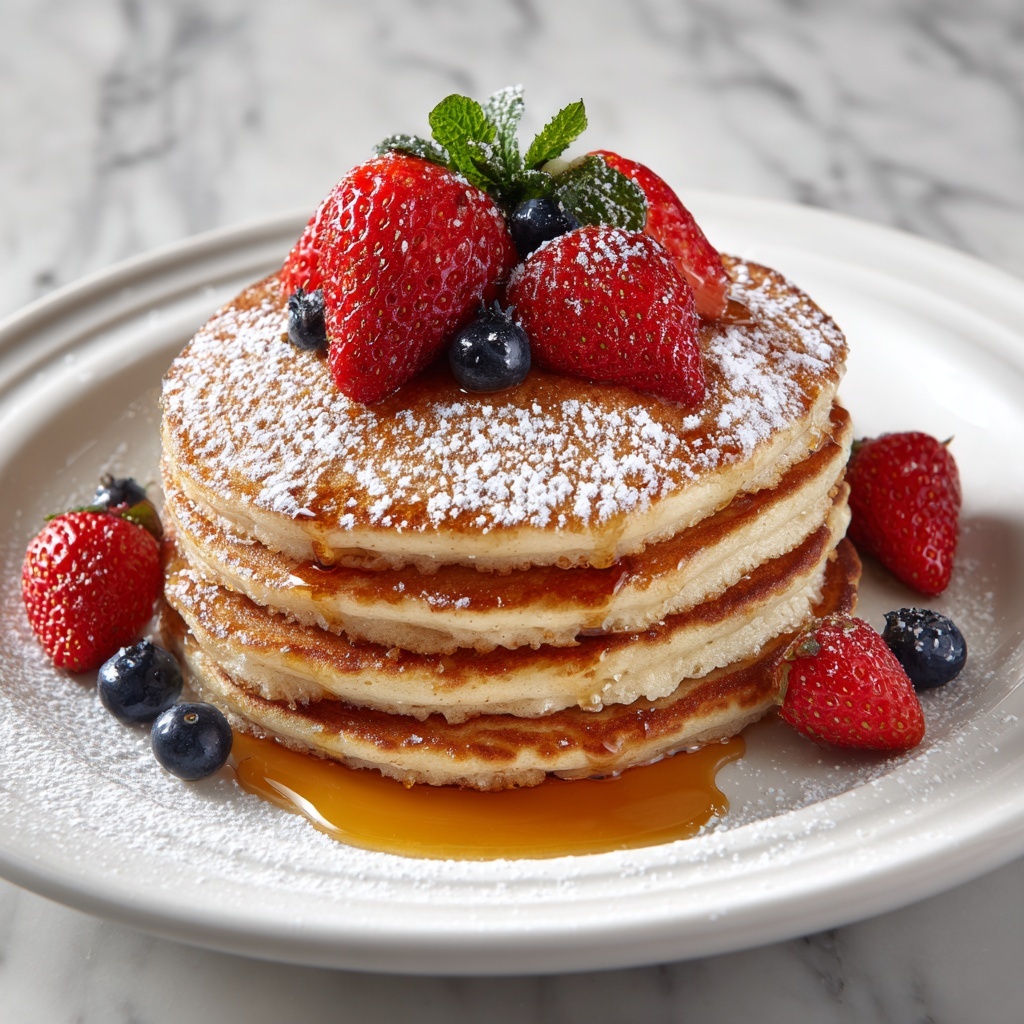 Fluffy Whole-Grain Pancakes Recipe - Recipe Image