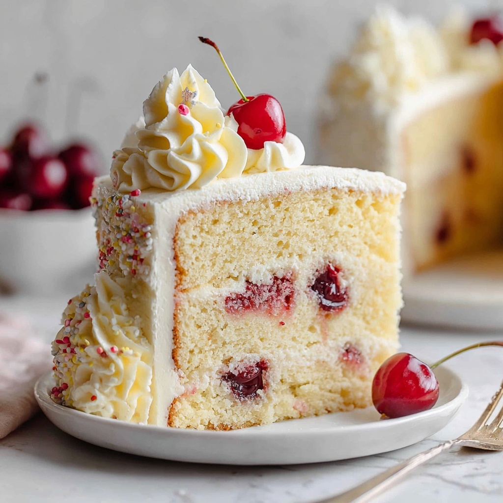 White Forest Cake Recipe - Recipe Image