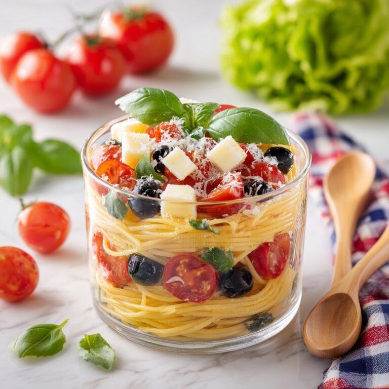 Classic Spaghetti Pasta Salad: A Fresh Twist on Summer Plates Recipe