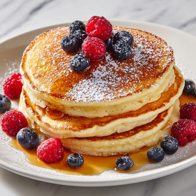 Easy Homemade Pancakes Recipe