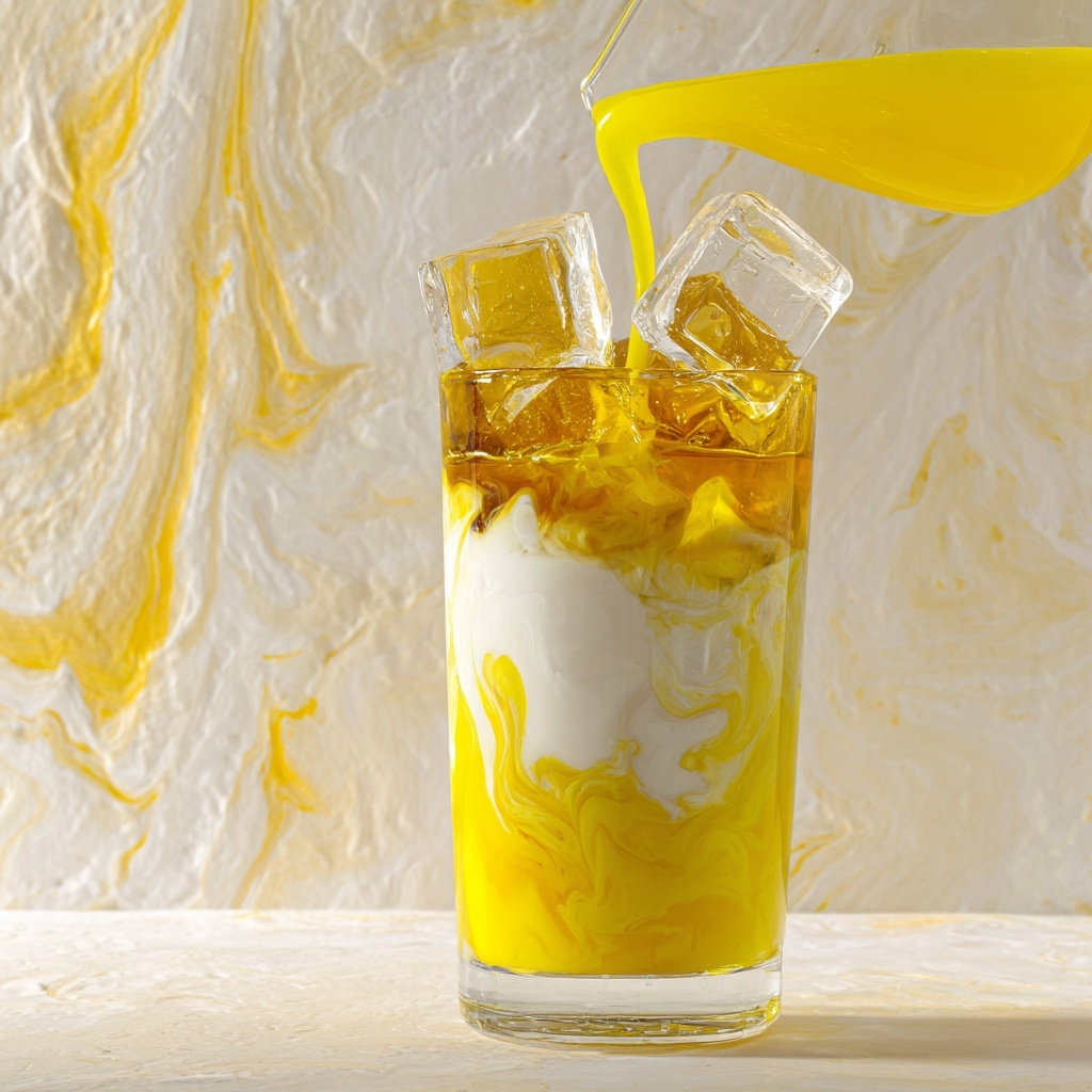 Iced Golden Milk Latte Bliss Recipe - Recipe Image