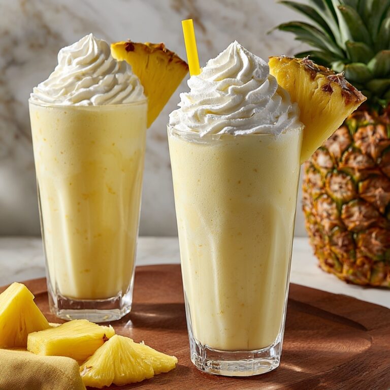 Pina Colada Milkshakes Recipe