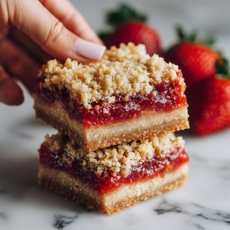 Strawberry Rhubarb Bars Recipe