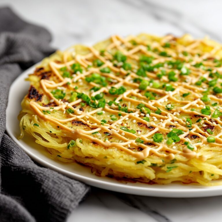 Savory Cabbage Pancakes with Sriracha Mayo Recipe