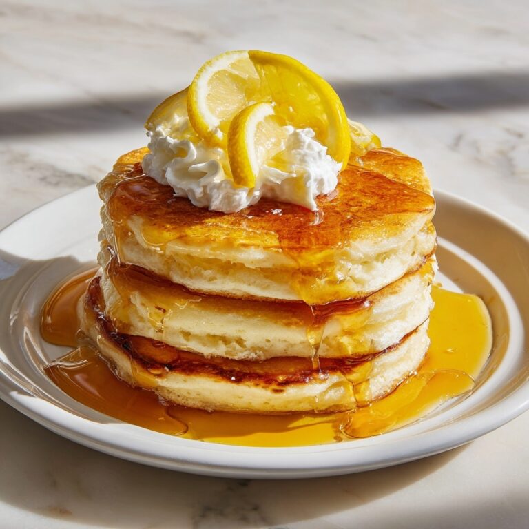 Lemon Ricotta Pancakes Recipe