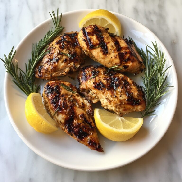 Grilled Lemon Chicken Recipe