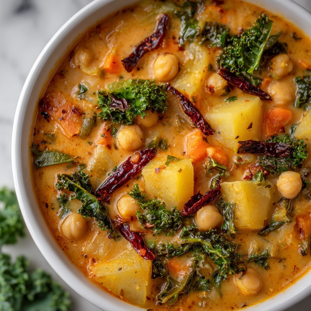 Creamy Tuscan Chickpea Soup Recipe - Recipe Image