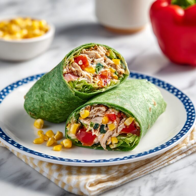 Southwest Chicken Caesar Wraps Recipe