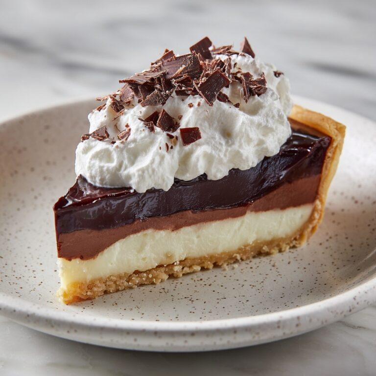 Chocolate Mousse Pie with Graham Cracker Crust Recipe