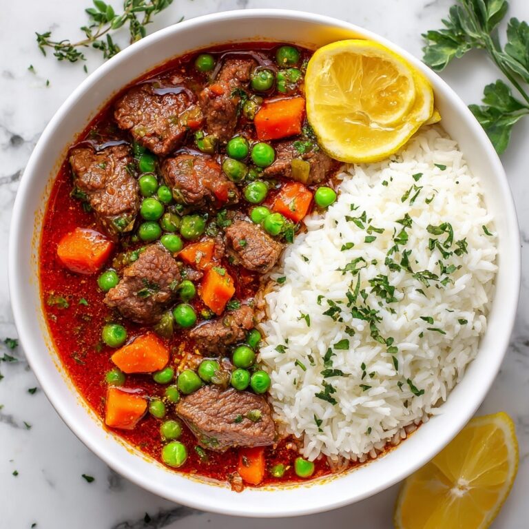 Delicious Bazella: Cozy Ribeye Steak and Peas Delight Recipe