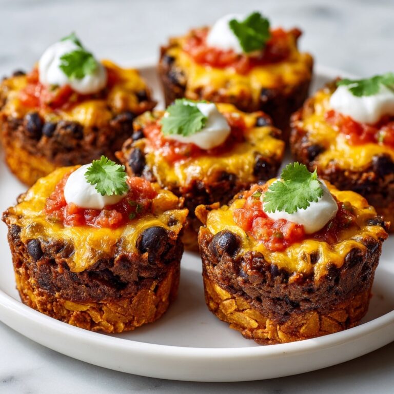 Taco Cupcakes Recipe