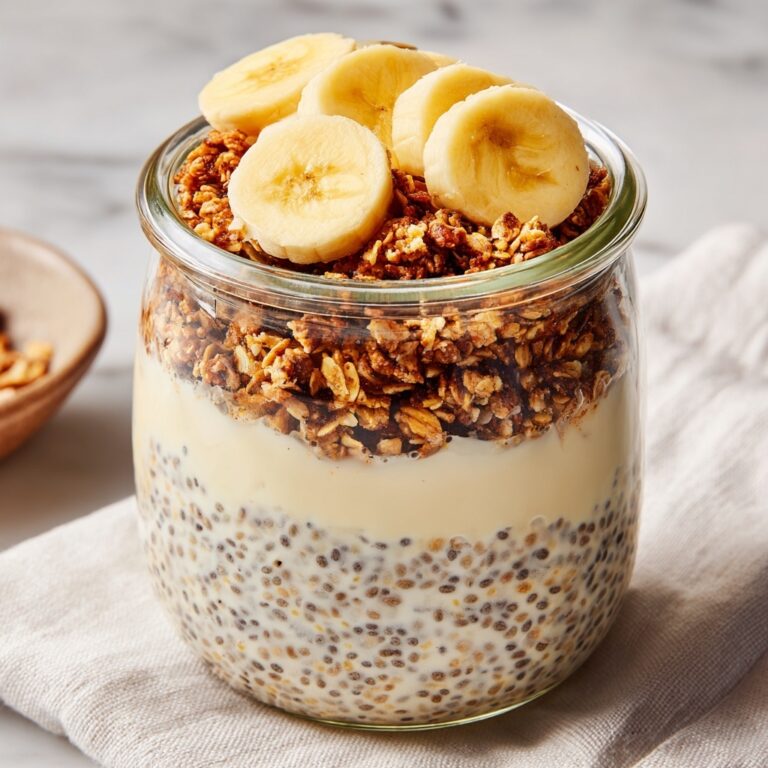 Brown Sugar Overnight Oats with Bananas Recipe