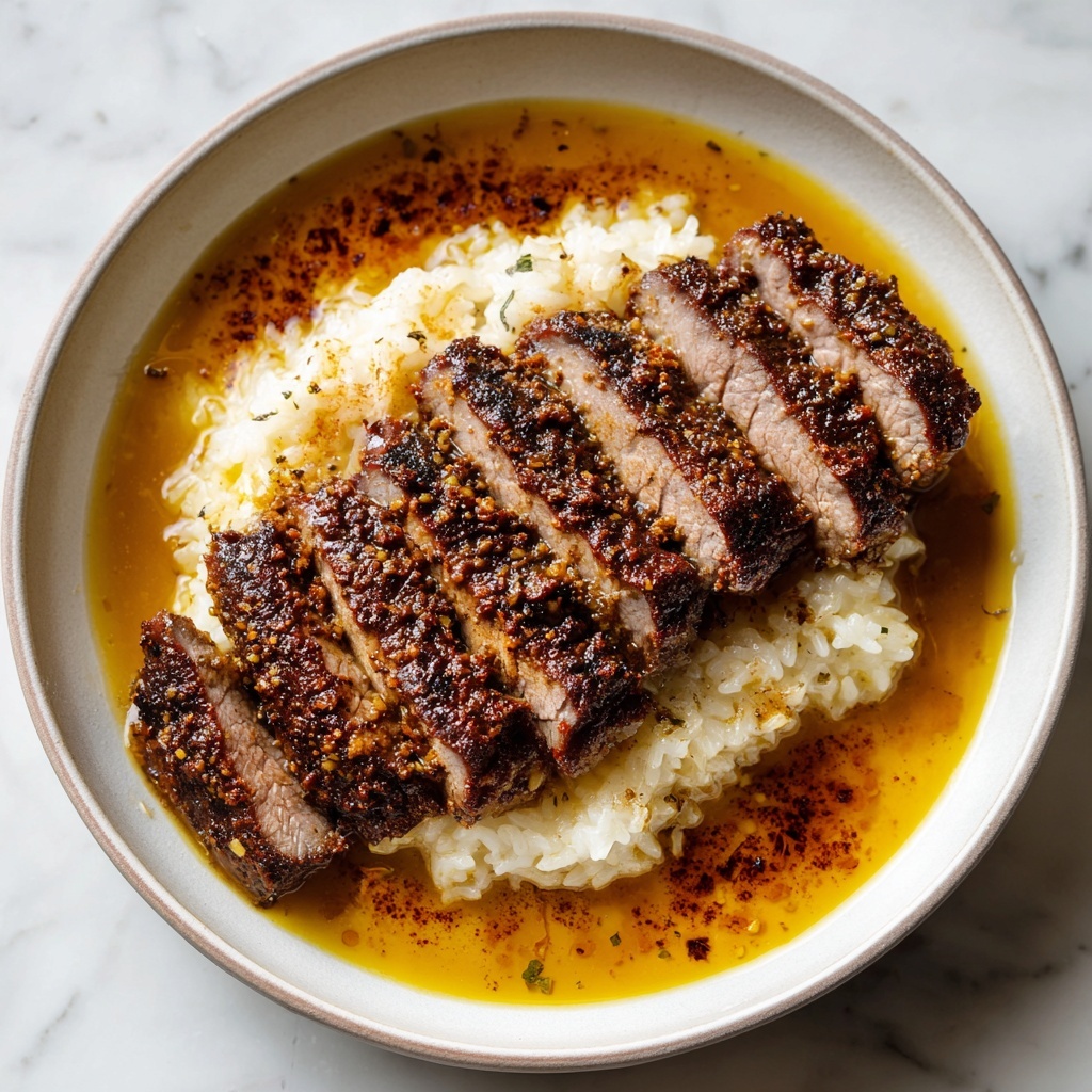 Crispy Cumin Lamb with Brothy Jasmine Rice Recipe - Recipe Image