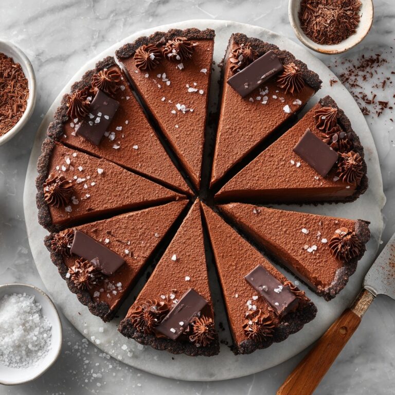 Vegan Chocolate Tart (Nut-Free) Recipe